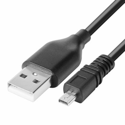 Picture of TENINYU USB Cable 8D UC-E6 8Pin for Coolpix L110, L21, L22, S3000, S4000, S6000, S9050 S9200 S9300 S8200, Coolpix S8100 P510 S4000 S3300