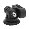 Picture of Hot Shoe Adjustable Monitor Holder Mount 180 Degrees Adjustable Mini Ball Head with Cold Shoe Adapter 1/4in Screw for SLR Camera