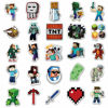 Picture of Potota Minecra_ft Stickers| 50 Pack |Vinyl Waterproof Stickers for Laptop,Bumper,Water Bottles,Computer,Phone,Hard hat,Car Stickers and Decals,(Minecra_ft-50)