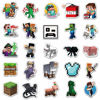 Picture of Potota Minecra_ft Stickers| 50 Pack |Vinyl Waterproof Stickers for Laptop,Bumper,Water Bottles,Computer,Phone,Hard hat,Car Stickers and Decals,(Minecra_ft-50)