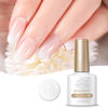 Picture of Born Pretty Milky White Gel Nail Polish,TranslucentJelly Nude White Gel Polish LED Manicuring Varnish 10ML