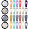 Picture of BORN PRETTY Chrome Powder,Metallic Mirror Pearl Holographic Pigment Powder Manicure Nail Art Decoration Sets