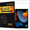 Picture of Qularlans 2 Pack Screen Protector Compatible with iPad 9th 8th 7th Generation 10.2 Inch, 9H Hardness HD Screen Tempered Glass Film Guard