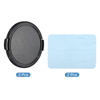 Picture of PATIKIL Camera Lens Cap, 2 Pack Sides Pinch Front Lens Cover with Microfiber Cleaning Cloth for 67mm Thread Universal DSLR Lenses