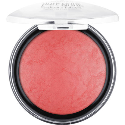 Picture of essence | Pure Nude Baked Blush | Highly Pigmented Baked Texture for a Bright, Healthy Glow | Available in 8 Gorgeous Shimmery Shades | Vegan & Cruelty Free (bold heart)