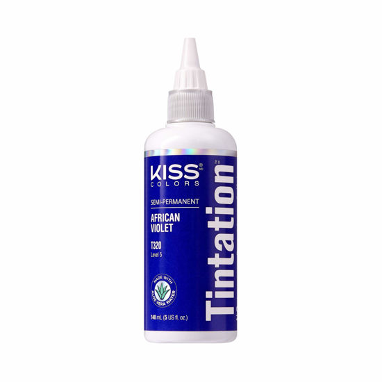 Picture of Kiss Tintation Semi-Permanent Hair Color Treatment 148 mL (5 US fl.oz) (African Violet)