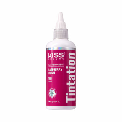 Picture of Kiss Tintation Semi-Permanent Hair Color 5 Ounce (Raspberry Prism)