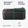 Picture of kwmobile Dust Cover Compatible with Canon Pixma MX495 / TR4550 / 4551 - Printer Case - Fabric Protector Cover - Dark Green