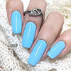 Picture of AIMEILI Soak Off U V LED Neon Blue Gel Nail Polish - Soft Baby Blue (059) 10ml