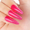 Picture of AIMEILI Soak Off U V LED Hot Pink Gel Nail Polish - Neon Peachy Pink (056) 10ml