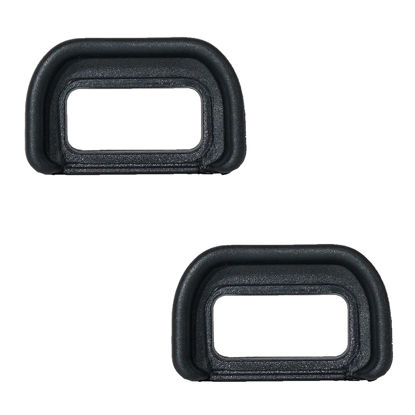 Picture of 2 Packs, FDA-EP-17 Eyecup Eyepiece Viewfinder Eye Cup Replacement ABS EP-17 Compatible with Sony A6500