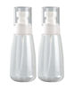 Picture of TOSERSPBE Empty Fine Mist Spray Bottle Travel Refillable Perfume Container Small Cosmetic Plastic Bottle for Face Hair Makeup (2 Pack)