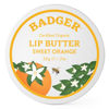 Picture of Badger - Sweet Orange Lip Butter, Moisturizing Organic Coconut Oil, Beeswax, Sunflower & Orange Oil