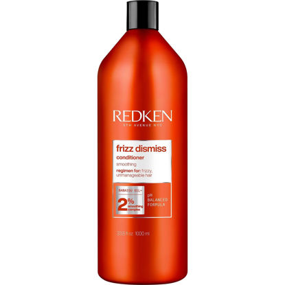 Picture of Redken Frizz Dismiss Conditioner Anti Frizz Sulfate Free for hair, 33.8 fl. Oz | Packaging May Vary