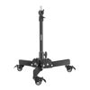 Picture of NEEWER Heavy Duty Light Stand with Casters, 2.4ft Max Height Foldable Tripod Stand for Low-Angle/Tabletop Shooting, Photography Light Stand for Softbox, Monolight and Other Photographic Equipment