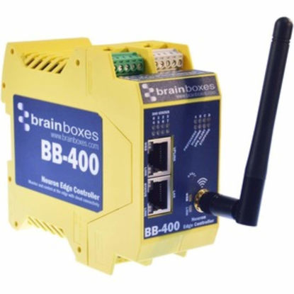 Picture of Brainboxes INDUSTRY4IOTSMARTCONTROLLER 8DIOLINES-40/158FENETPORTWIFI