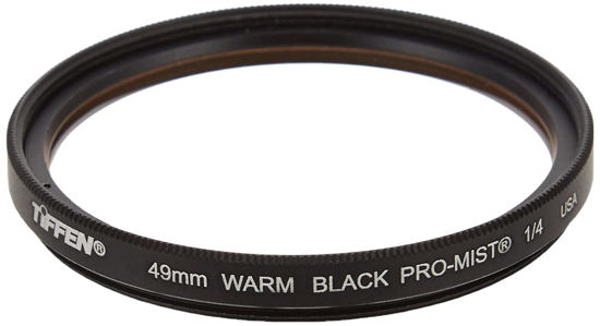 Picture of Tiffen 49WBPM14 49mm Warm Black Pro-Mist 1/4 Filter