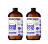 Picture of Everyone Liquid Hand Soap, 32 Ounce (Pack of 2), Lavender and Coconut, Plant-Based Cleanser with Pure Essential Oils