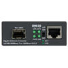 Picture of StarTech.com Multimode / Single Mode Fiber Media Converter - Open SFP Slot - 10/100/1000Mbps RJ45 Port - LFP Supported - IEEE 802.1q Tag VLAN - (MCM1110SFP)