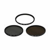 Picture of Hoya 77mm (HMC UV/Circular Polarizer / ND8) 3 Digital Filter Set with Pouch