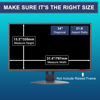 Picture of 34 Inch Curved Computer Screen Filter for Anti Blue Light Anti Glare Screen Protector Design for 34 Inch Diagonal 21:9 Aspect Ratio Monitor Screen Anti Fingerprint Reduces Digital Eye Strain Help You Sleep Better