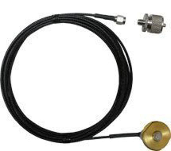 Picture of C213SNMO C213S-NMO C213-SNMO Original Diamond Antenna Mount Cable Assembly with 13 ft Coax and NMO to SMA Ends