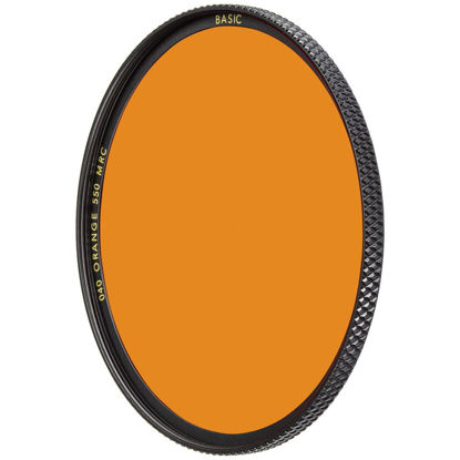 Picture of B+W 43mm Basic Black & White (Orange) MRC 040M Glass Filter