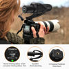 Picture of comica CVM-V30PRO Shotgun Microphone Professional Super Cardioid Video Recording Microphone with Wind Muff, Camera Microphone for Canon Nikon Sony DSLR Cameras,Camcorders,iPhone Smartphones