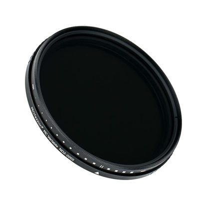 Picture of PROfezzion 77mm Variable ND Filter, ND2-ND2000 [1 to 11 f-Stop] ND Filter for Canon EF 16-35mm f4L /Sigma 24mm f1.4 DG HSM/Nikon AF-S 20mm f1.8G ED Lens/Other Lenses with 77mm Filter Thread