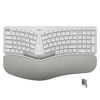 Picture of Nulea Wireless Ergonomic Keyboard, Split Keyboard with Wrist Rest, USB-C Charging, 7-Color Backlight, Natural Typing, Bluetooth and USB Connectivity, Compatible with Windows/Mac