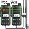 Picture of BAOFENG GM-15 Pro GMRS Radio(Upgrade of UV-5R Ham Radio),NOAA Weather Receiver & Scan Radio Rechargeable Long Range Two Way Radio Handheld Radios with USB-C Charger AR-771 Antenna