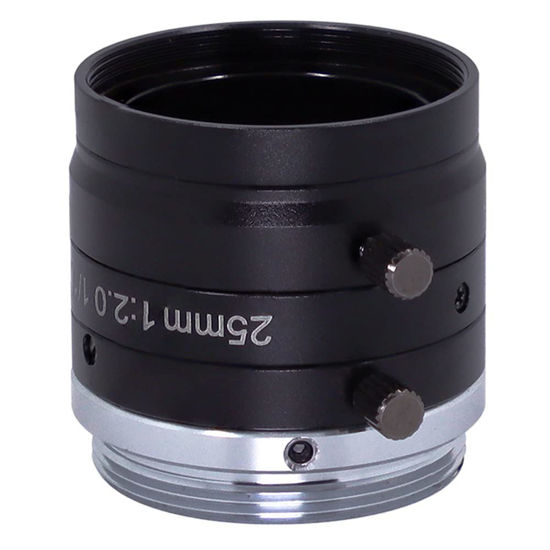 Picture of FA 25mm Machine Vision 1/1.8" Fixed Focus Lens Industrial Camera C-Mount Lens