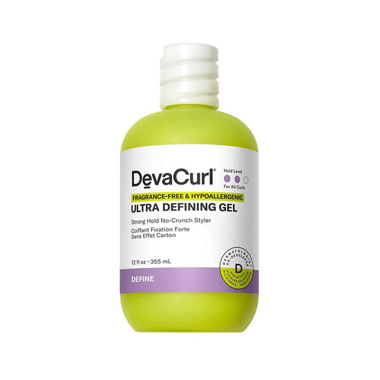 Picture of DevaCurl Ultra Defining Gel Strong Hold No-Crunch Styler, Fragrance Free & Hypoallergenic