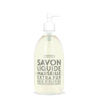 Picture of Compagnie de Provence Savon de Marseille Extra Pure Liquid Soap - Olive Wood - 16.9 Fl Oz Glass Pump Bottle and 33.8 fl oz Plastic Bottle Refill