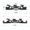 Picture of CAMVATE 15mm & 19mm Railblock Rod Clamp with Extendable(198mm to 255mm) Rosette M6 Mounts for Shoulder Mount Rig - 3007