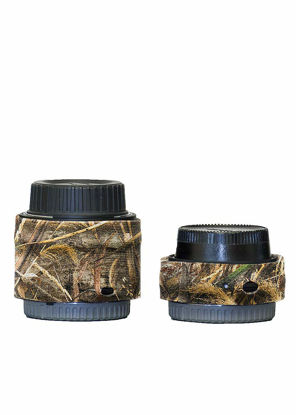 Picture of LensCoat Cover Camouflage Neoprene Lens Cover Protection Nikon Teleconverter Set III, Realtree Max5 (lcnexIIIm5)