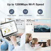 Picture of Latest 2022 WiFi Extender WiFi Booster, 1200Mbps 5GHz & 2.4GHz Dual Band Wireless Range Extender Network Repeater for Home, Easy to Setup, 4 Working Mode, WAN/LAN Port - Covers up to 6,000sq.ft