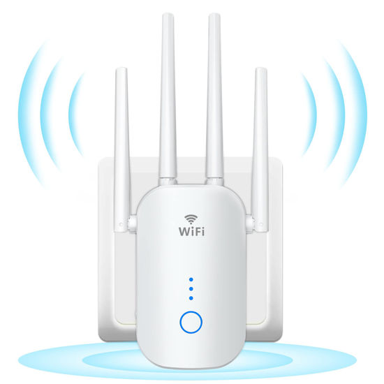 GetUSCart- Wireless Range Extender WiFi Repeater 2.4GHz Network