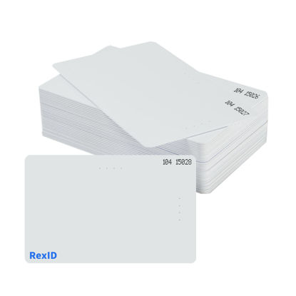 Picture of Default Programmed RexID 25 Pack H10301 PVC ISO Proximity Card for Access Control System,Comparable to Standard 26 bit Format for Add-On & Replacement on Current System