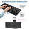 Picture of Wireless Keyboard and Mouse Combo, EDJO 2.4G Full-Sized Ergonomic Computer Keyboard with Wrist Rest and 3 Level DPI Adjustable Wireless Mouse for Windows, Mac OS Desktop/Laptop/PC(2 Pack)