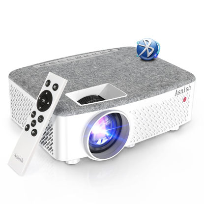 Picture of Movie Projector HD Outdoor Projector Native 1080P Bluetooth Projector 200" Display 9500Lumens Compatible with TV Stick, Video Games, Phone, VGA, AV, TF, USB, HD