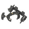 Picture of Adjustable Pin Lock Swing Clamp for 22-36mm Tubing With Center Saddle and 2 V-Mounts