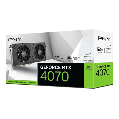 Picture of PNY GeForce RTX™ 4070 12GB Verto Dual Fan Graphics Card DLSS 3
