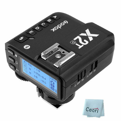 Picture of Godox X2T-P TTL Wireless Flash Trigger for Pentax, Support 1/8000s HSS Function, 5 Dedicated Group Button and 3 Function Button for Quick Setting