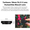 Picture of 7artisans 18mm F6.3 MFT M4/3 Lens Ultra-Thin APS-C Prime Compact Mirrorless Cameras Lens for Panasonic GF1 GF2 GF3 GF5 GF6 GF7 GF8 GF9 G1 G2 G3 G4 G5 G6 G85 GH1 GH4 GH5