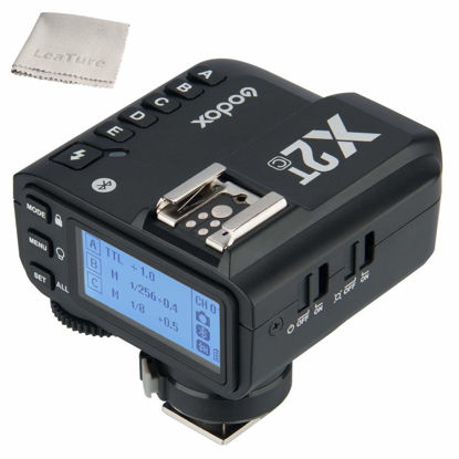 Picture of Godox X2T-C TTL Wireless Trigger, 1/8000s High-Speed Sync 2.4G TTL Transmitter, Compatible with Canon DSLRs(X2T-C)