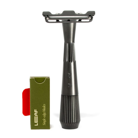 Picture of The Thorn Razor, Black - Plastic-Free, Single-Blade, Safety Razor for Women & Men with Heavier Coarser Hair