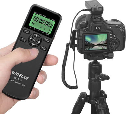 Picture of Wireless Remote Shutter Release for Nikon, Shutter Release Timer for d850, Z9, d7500, d5600, d500, d750, Z5, Z6, d780, d800, d7200, d810, d4, d700, Z6, d5500