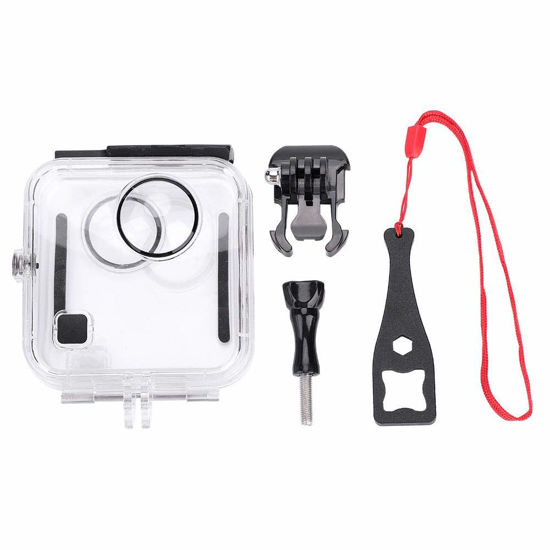 Picture of Waterproof Housing Case, 45M Underwater Protective Diving Case Housing Shell Replacement Cover for GoPro Fusion