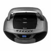 Picture of JENSEN CD-590-GR CD-590 1-Watt Portable Stereo CD and Cassette Player/Recorder with AM/FM Radio and Bluetooth (Gray)